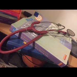 Ithium II stethoscope maroon